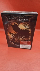 DVD Batman Begins Limited Edition Giftset + Slipcover Sealed Includes Post Cards - Picture 1 of 2