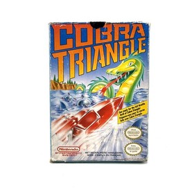 Cobra Triangle Nintendo NES COMPLET FAH PAL CIB