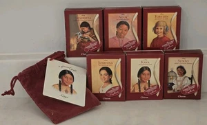 *NIB* Hallmark The American Girl Charm Lot of 7 - 2002-2004 Kaya Addy Sunny (FJ) - Picture 1 of 16