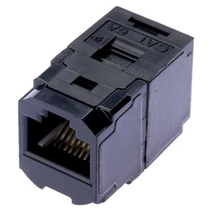 Panduit CC6X88BL Mini-com CAT6A 10Gig Rj45 8P8C Coupler Module - Photo 1/4