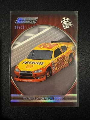 2012 Press Pass Power Picks Shell-Pennzoil Dodge (AJ Allmendinger) Holofoil #/10 - Image 1 of 2