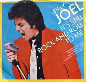 Billy Joel "It's Still Rock and Roll to Me" 45 RPM Vinyl Stereo Record 1980 VG+ - Picture 1 of 4