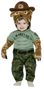 Military Mascot Marine Corps Chesty Infant Costume 6-12 months - Picture 1 of 1