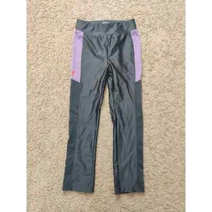(V) Under Armour Girl legging sport hiking running light sz 6 - Picture 1 of 11