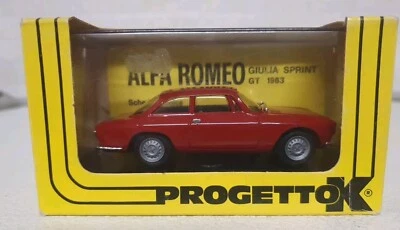 1/43 PROGETTO K ALFA ROMEO GIULIA SPRIT GT.NO BANG  BEST  ART MODEL DETAILCARS  - Immagine 1 di 4