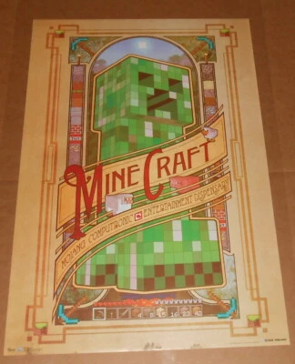 Minecraft Computronic Poster 34x22 - Image 1 of 2