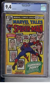 Marvel Tales #98 CGC 9.4 -reprints Amazing Spider-Man #121 (death of Gwen Stacy) - Picture 1 of 2