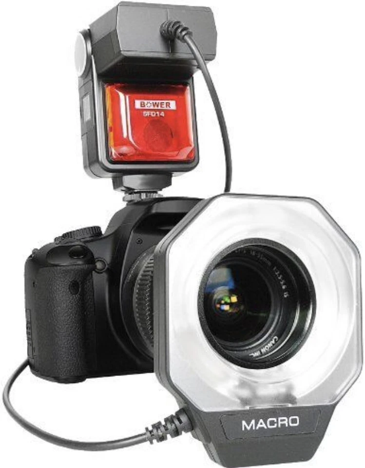 Bower Model SFD14C Macro Ring Flash -For Canon DSLR - Image 1 of 4