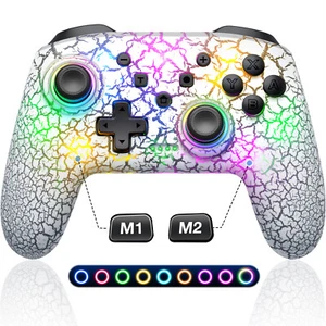 Wireless Switch Pro Controller For Nintendo Switch OLED/Lite,PC/IOS/Android Gift - Afbeelding 1 van 16