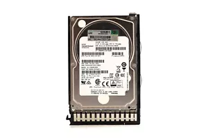 HPE E000300JWBHR 300GB 2.5" 12Gb/s 10K RPM SAS Hard Drive W/Caddy P/N:862119-001 - Picture 1 of 4