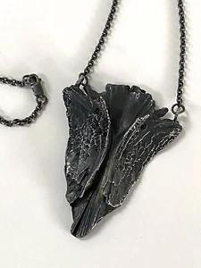 KRIA world Jóhanna Methúsalemsdóttir early necklace patina sterling silver 925 - Picture 1 of 10