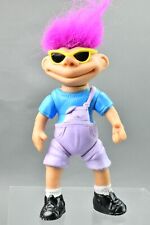 1991 Street Kids Troll Doll With Sunglasses Suspenders