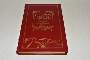 Easton Press CHRISTMAS STORIES CAROL & NIGHT BEFORE 1992 1ST ED LEATHER FINE/OOP - Imagen 1 de 21