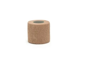 Medi-Rip Bandage Wrap Beige 2" x 5 yds- Latex Cotton-2 Rolls (MS-36120) - Picture 1 of 1