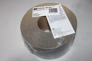 3M 7741 Anti-Slip Safety Walk Tread, Gray, 4 In. x 60 Ft. Roll - Quantity 1 - Picture 1 of 3