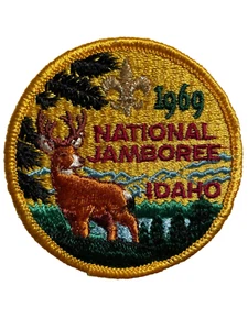1969 National Jamboree Idaho Boy Scouts of America parche BSA nuevo - Imagen 1 de 1