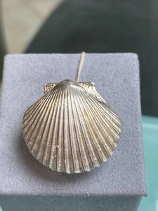 Sterling silver replica scallop ring - Picture 1 of 3