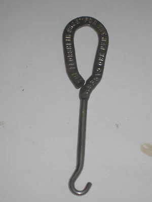 Antiguo/Vintage Florsheim Zapato Botón Gancho "Para el Hombre Que Le importa" Foto 1 de 3