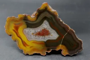 Esemplare da collezione di agata Condor (fluorescente) LO10 - Foto 1 di 4
