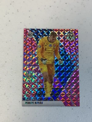2021 Panini Mosaic UEFA Euro 2020 - Marek Rodak #88 Pink Camo Mosaic Prizm - Image 1 of 2