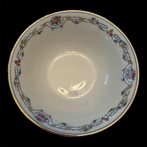 (10) Limoge France T &V Fruit/Dessert (Sauce) Floral Gold Lined #7660 Vintage - Picture 1 of 5