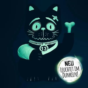 Winkekatze Glow in the Dark | Deutsch (2024) | In Pappschachtel mit Sichtfenster - Bild 1 von 5