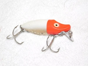 Vintage Heddon River Runt Spook Sinker, 9110-RH Red Head - Picture 1 of 9