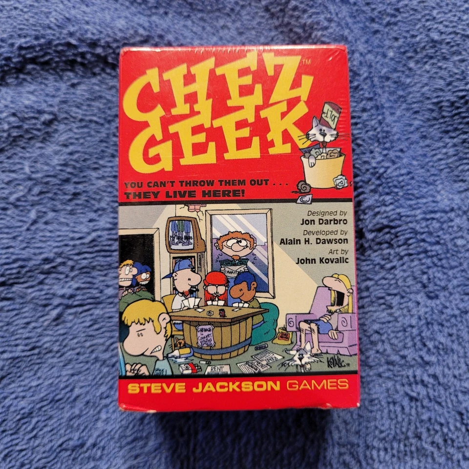SJG CHEZ GEEK Juego de Cartas Steve Jackson 1ª Edición Caja Pequeña Nuevo Precintado  Foto 1 de 4