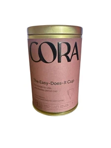 Cora Reusable Menstrual Cup – Size 1 (Clear) – Eco-Friendly Leak-Proof - Picture 1 of 3