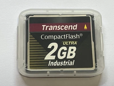 Transcend CompactFlash ULTRA 2GB Industrial CF Card TS2GCF100I - Image 1 of 4