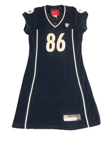 Vestido Jersey Pittsburgh Steelers Hines Ward Vintage NFL Para Mujer Talla Mediana Negro - Imagen 1 de 13