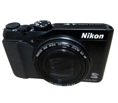 Nikon COOLPIX S9900 16.0MP 30X Optical zoom Black Compact Digital Camera r# - Image 1 of 4