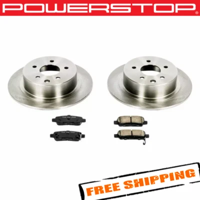 Kit de frenos de repuesto Power Stop 1 clic Autospecialty para Nissan Altima 02-18 Foto 1 de 2