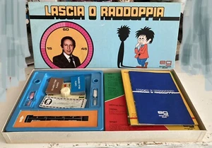 gioco di società Lascia o Raddoppia EG 1979 completo Da Tavolo Mike Bongiorno - Foto 1 di 9
