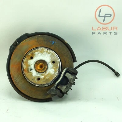 C451 08-15 Smart Fortwo husillo delantero izquierdo nudillo buje rotor y pinza Z6388 Foto 1 de 4