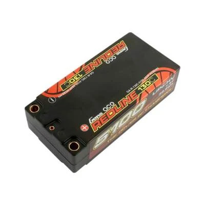 Gens Ace Redline Series 5100mAh 7.6V 130C 2S HardCase HV Shorty Lipo Battery - Image 1 of 4