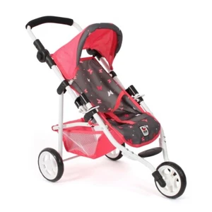 Bayer Chic 2000 Puppen Jogging-Buggy LOLA Butterfly Koralle - Bild 1 von 3