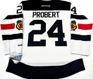 MEN-NWT-MEDIUM BOB PROBERT CHICAGO BLACKHAWKS NHL LICENSED REEBOK HOCKEY JERSEY - Picture 1 of 6