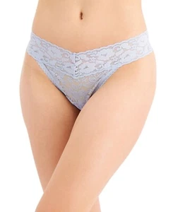 INC INTERNATIONAL CONCEPTS Lace Thong Underwear XXL zen light blue - Picture 1 of 2