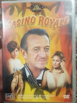 CASINO ROYALE RARE DVD JAMES BOND 007 DAVID NIVEN WOODY ALLEN PETER SELLERS FILM - Image 1 of 3