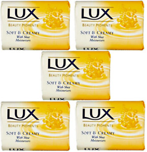LUX BAR SOAP BEAUTY MOMENTS SOFT CREAMY MOISTURIZER & WHITE FLORAL 125g Up to 5x