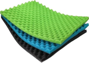 640Mm X 460Mm DIY Aquarium Sponge Fish Pond Foam Filter Media Pad Set - Picture 1 of 6
