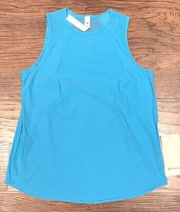 NEW Women Lululemon Sculpt Tank Top Pleated Kayak Blue Light Size 8 - Picture 1 of 7