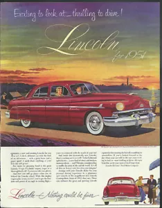 Exciting to look at thrilling to drive Lincoln Sedan ad 1951 - Picture 1 of 1