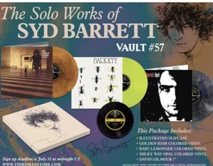 THIRD MAN RECORDS VAULT PACKAGE #57: THE SOLO WORKS OF SYD BARRETT / New - Picture 1 of 2