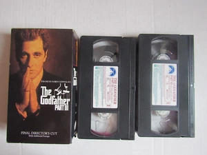 The Godfather Part III (VHS, 1997, 2-Tape Set) 1990 ‧ Crime/Thriller ‧ 2h 42m - Picture 1 of 2