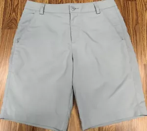 PUMA SHORTS Men POLY/SPANDEX FLAT FRONT GRAY Sz 30 - Picture 1 of 3