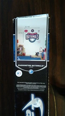 WASHINGTON NATIONALS BASEBALL WALL DECAL FATHEAD LOGO 48" WIDE X 29" TALL NEW - Image 1 of 3
