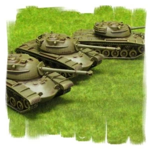 Painted!!! -  US M48 Platoon (3 vehicles) - 15mm - Clash of Steel - Picture 1 of 2