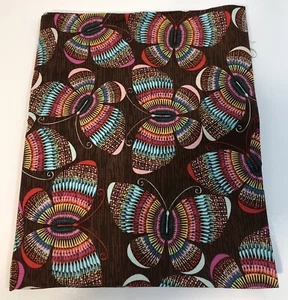 AMF Candy Flourish Multicolor Butterfly Fabric Quilting Craft #71490 - 1 Yard - Picture 1 of 5